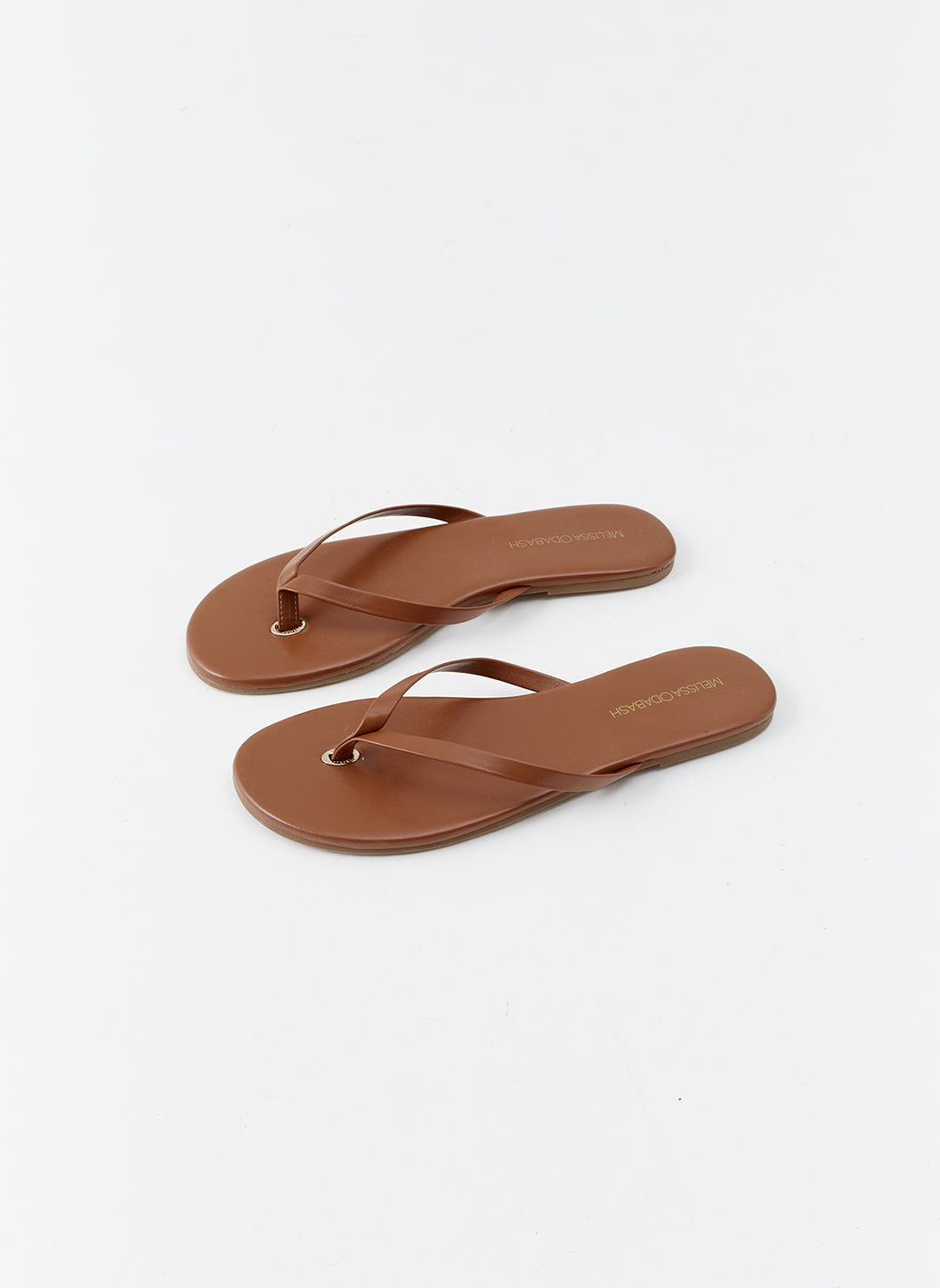 New look leather flip flops on sale