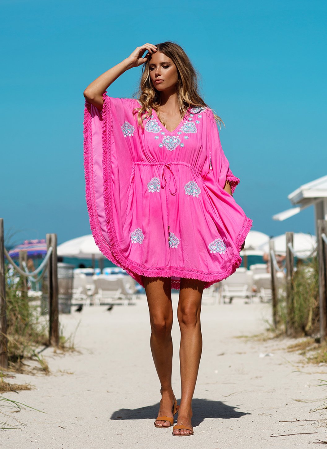 Flamingo caftan 2024