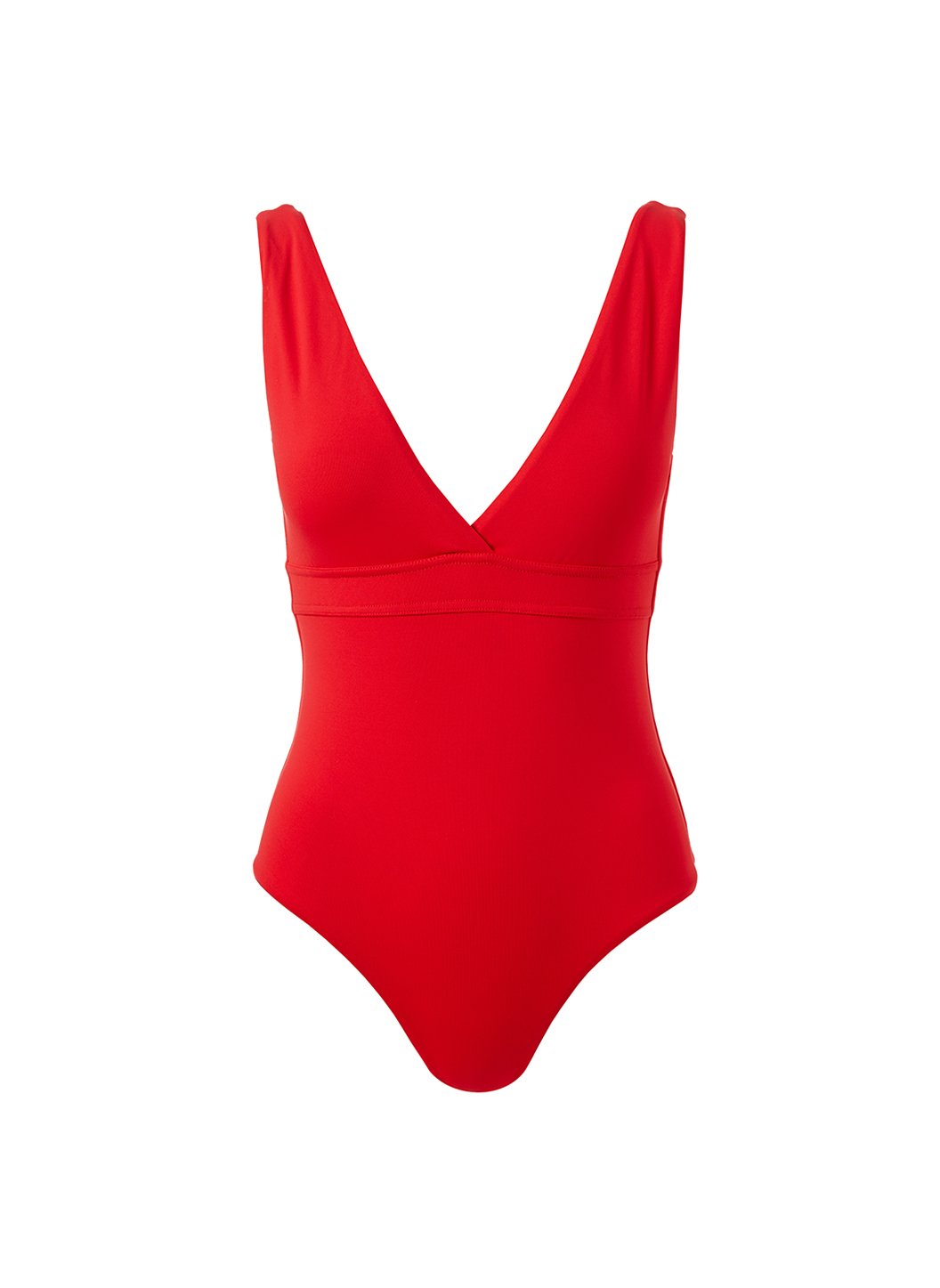 Medium Bathing Suit Classic True Red Wrap Around Swimsuit Modest Swimw –  hisOpal art~swimwear~fashion