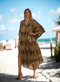 Bonnie cheetah kaftan_lifestyle