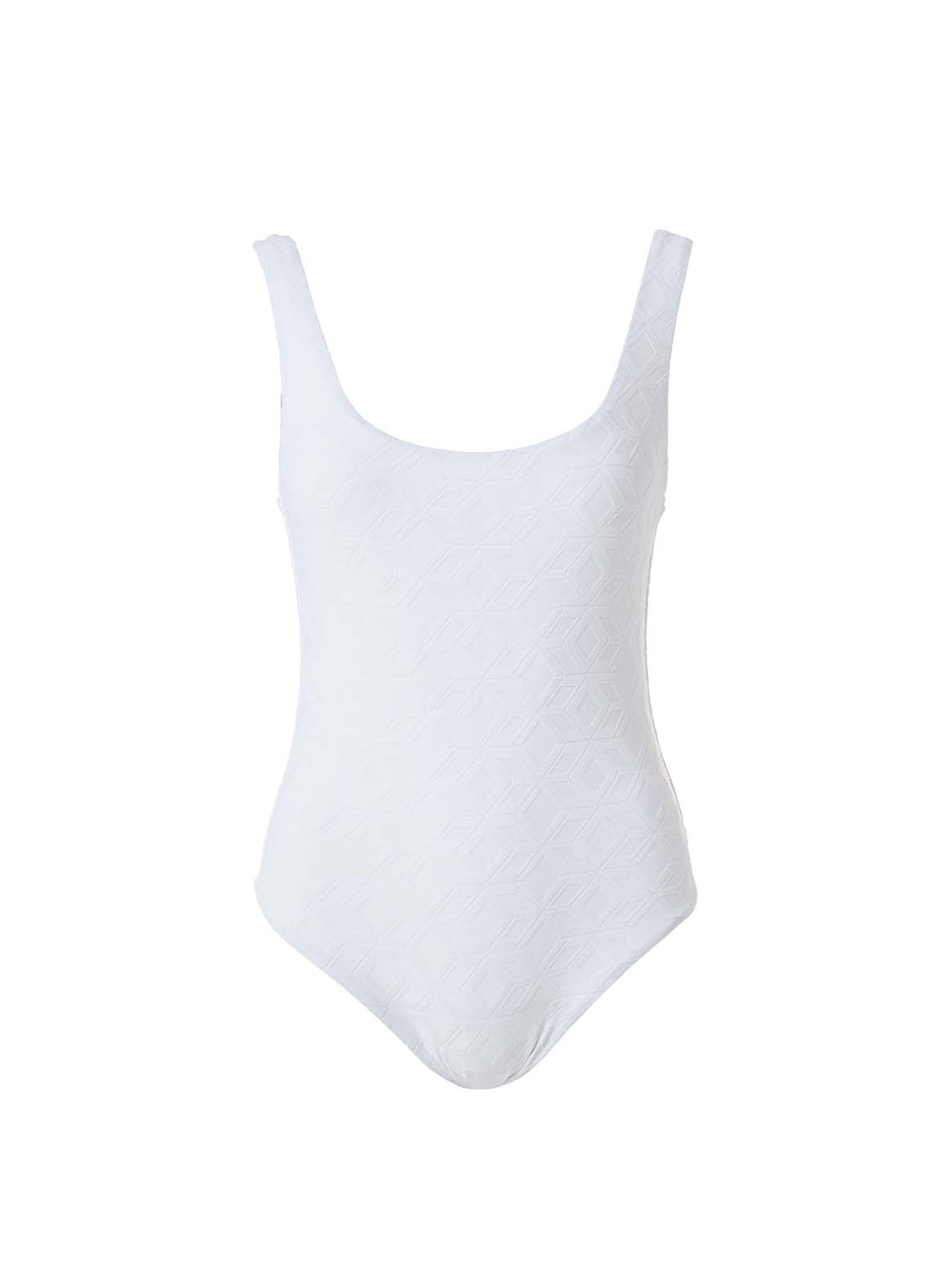 Exclusive Cabana White Maze Swimsuit | Official Site