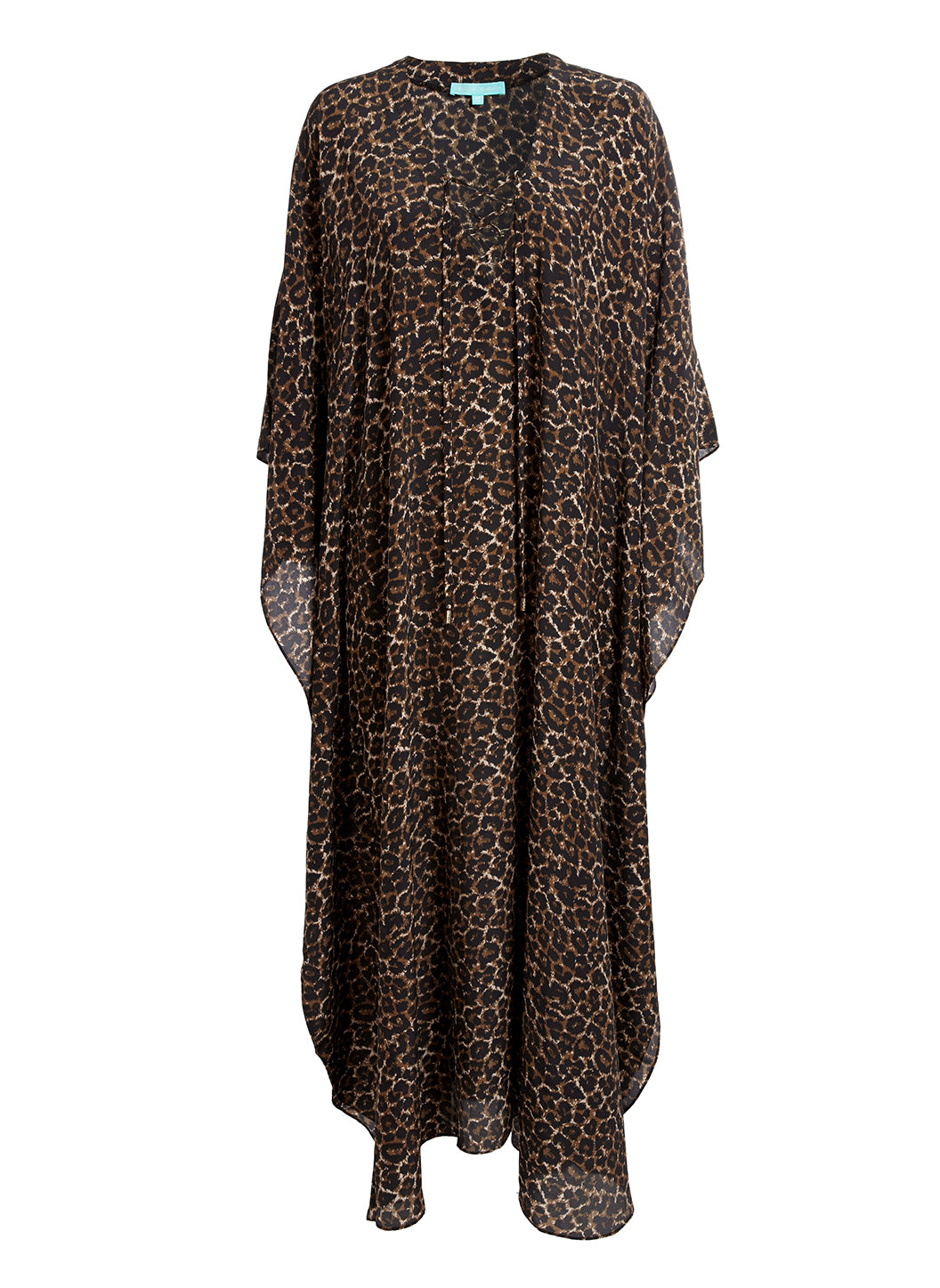 Exclusive Carla Cheetah Lace Up Kaftan | Official Site