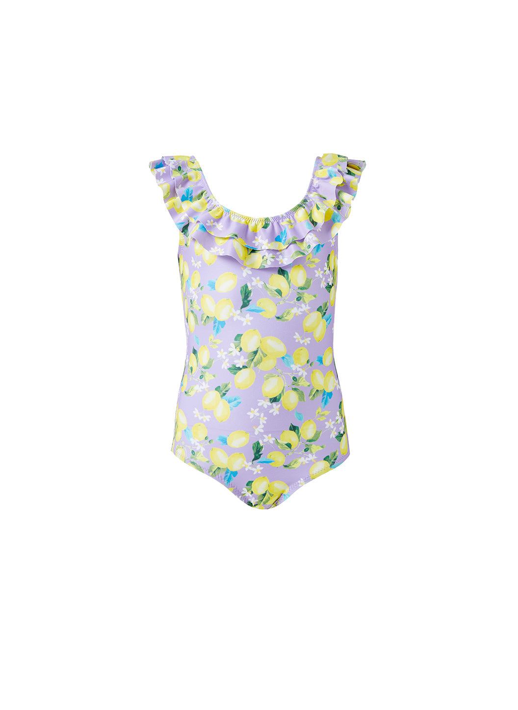 Girls Kiera Lavender Lemons Swimsuit | Melissa Odabash