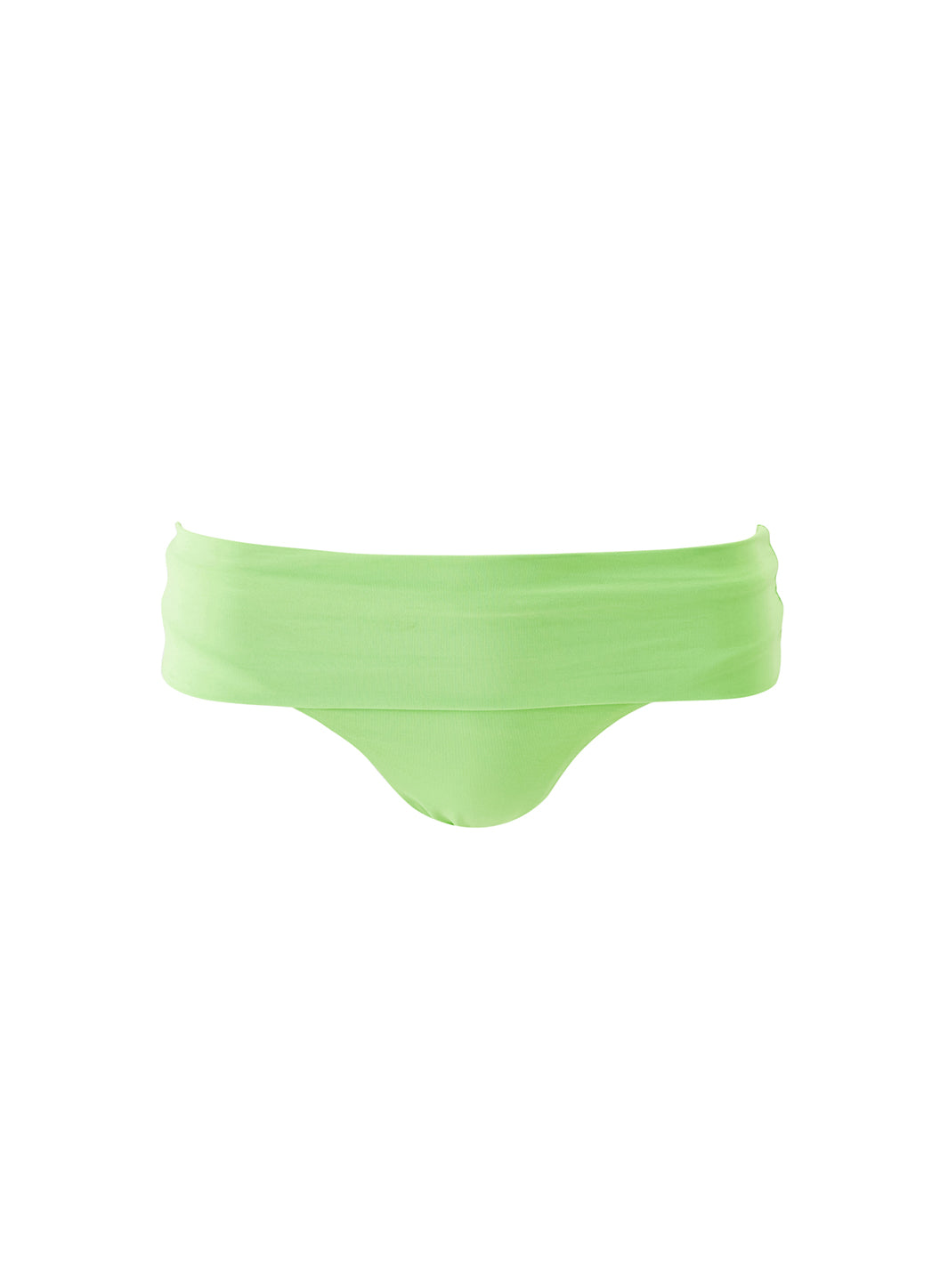 Brussels Lime Full Coverage Bikini Bottom | Melissa Odabash