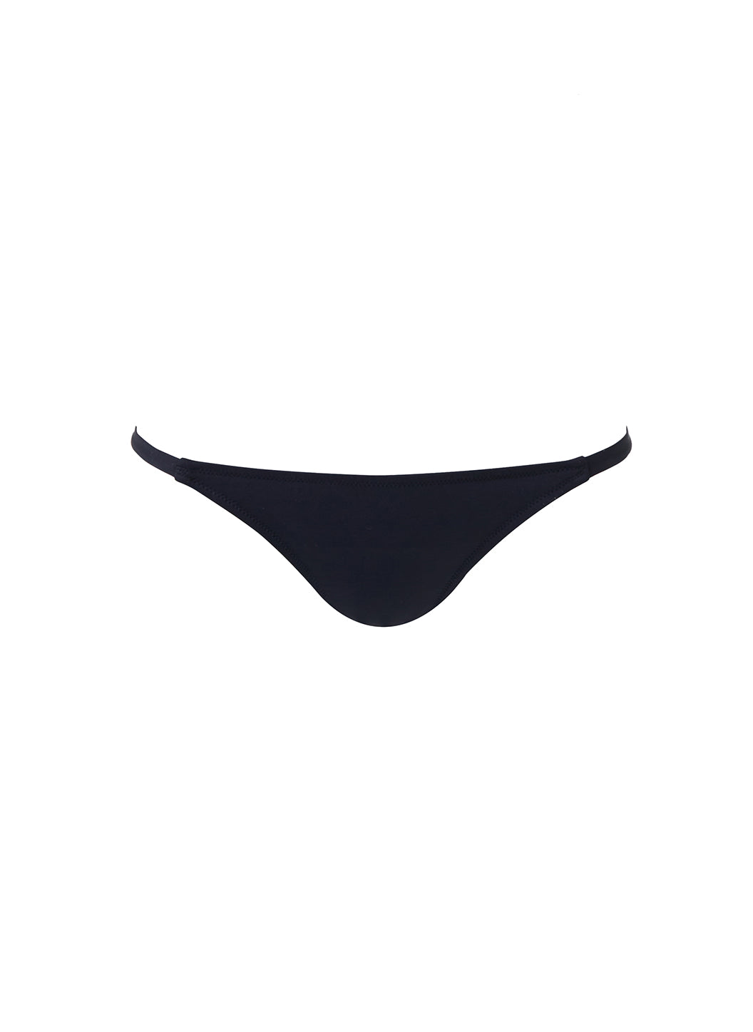 Tanga Bikini Bottoms – Black – Vaguedivague eShop