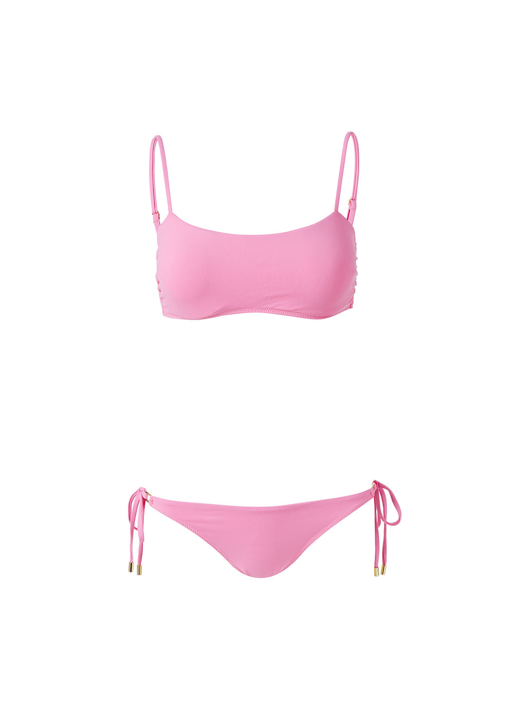 Pink velvet bathing suit on sale