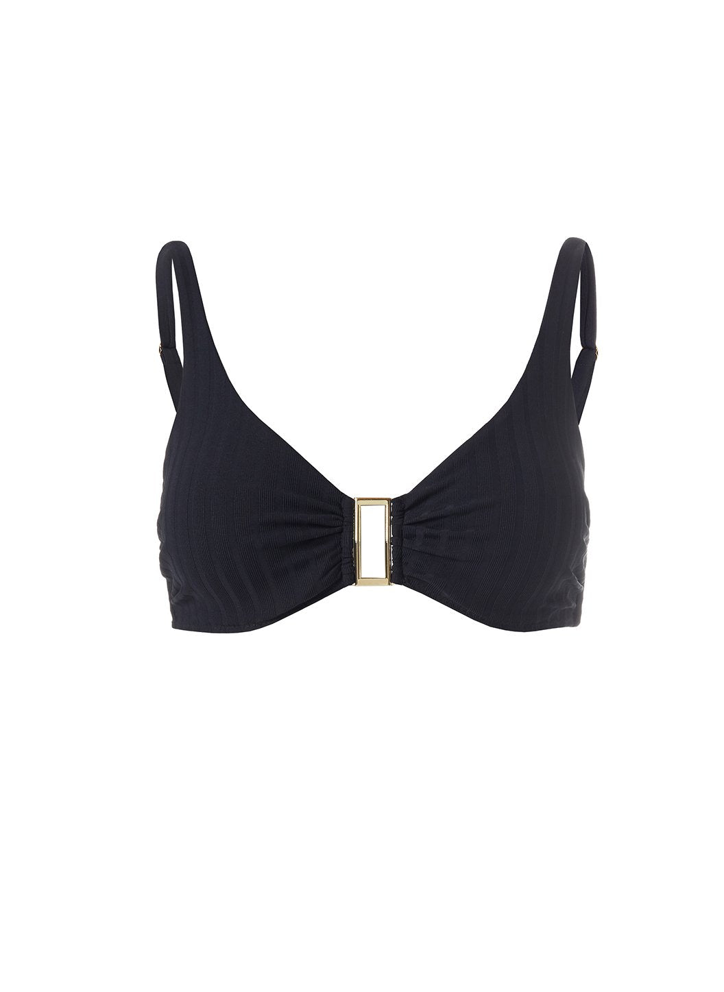 Melissa Odabash Bel Air Black Over The Shoulder Bikini | Official Website