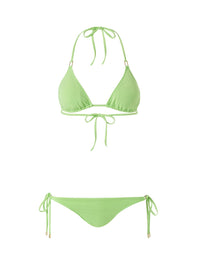 Cancun Lime Bikini Top