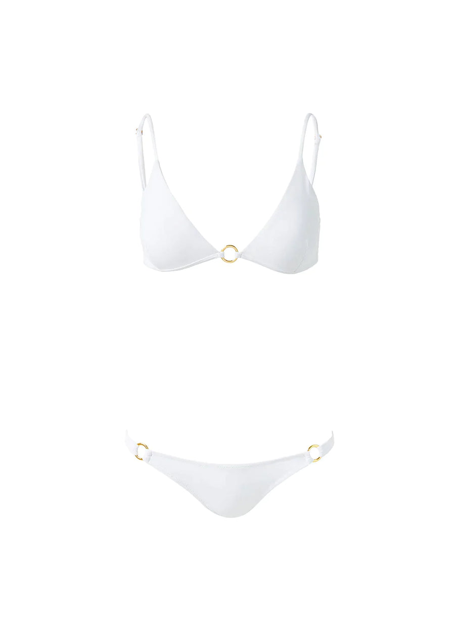 Greece White Bikini Cutout 2023   