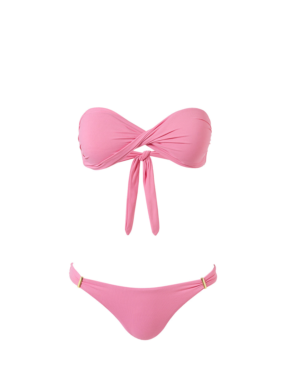 Martinique Rose Bikini Top