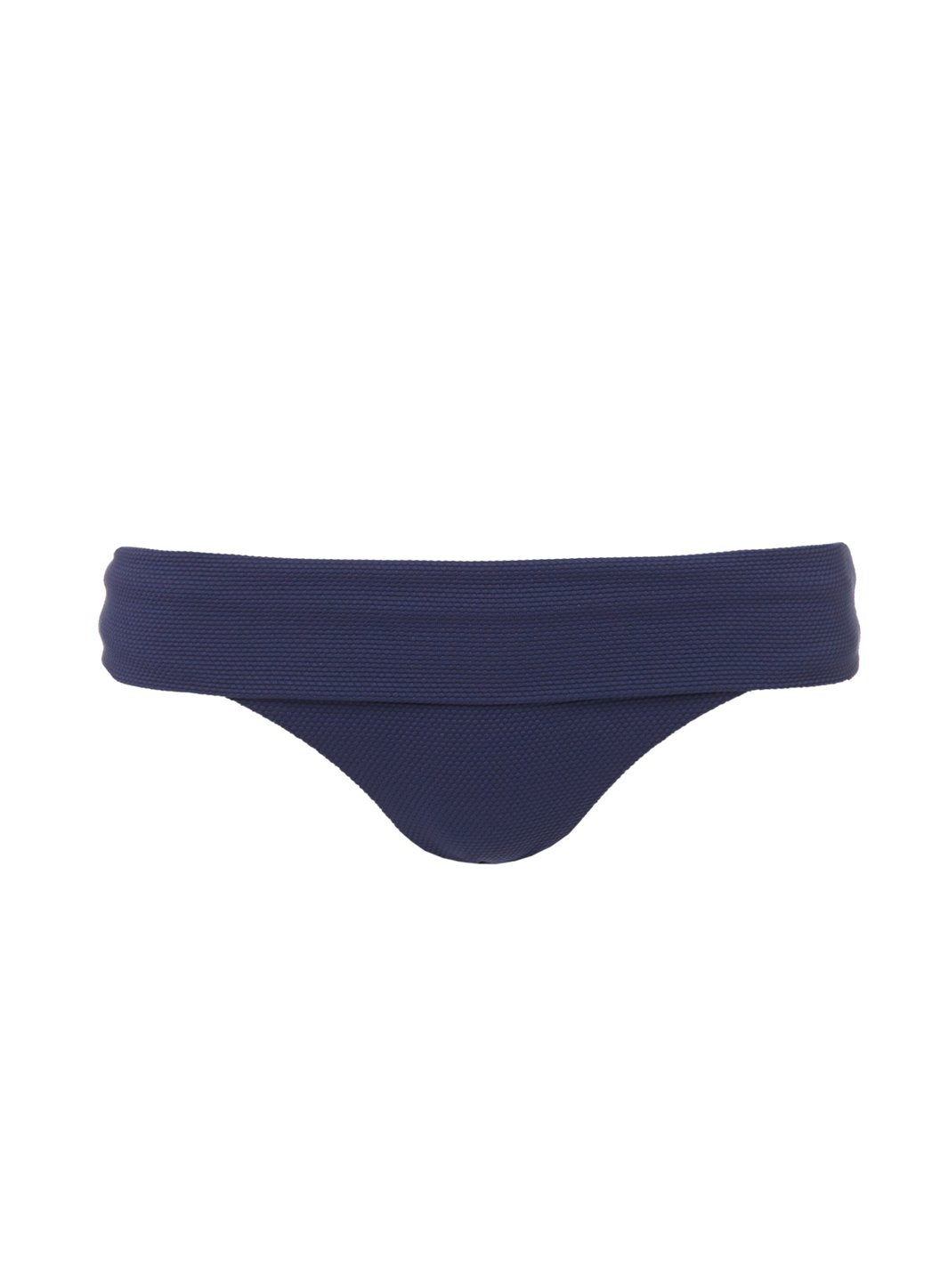 Provence Navy Pique Halterneck Supportive Bikini Bottom