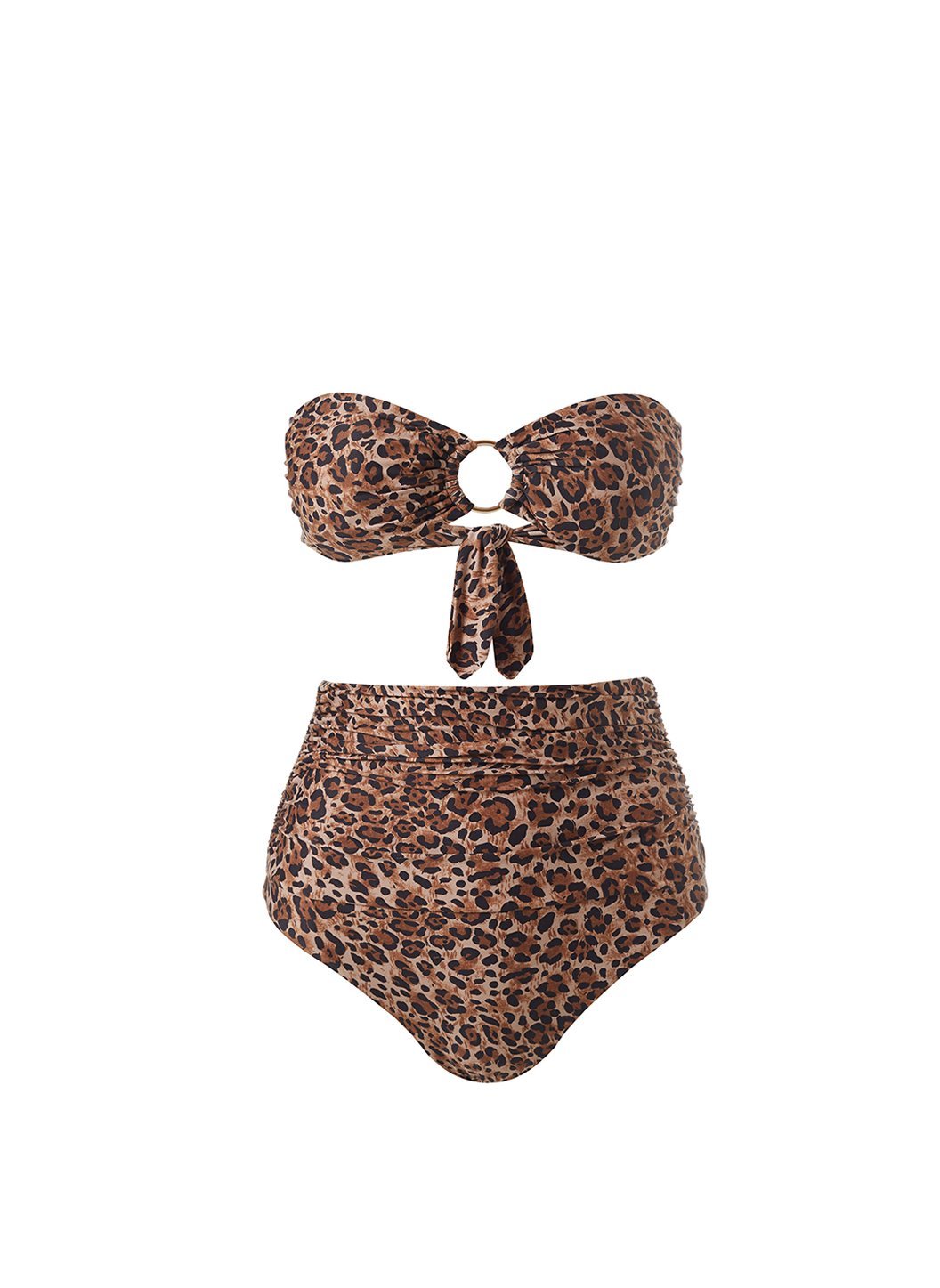 High waisted cheetah on sale print bathing suit