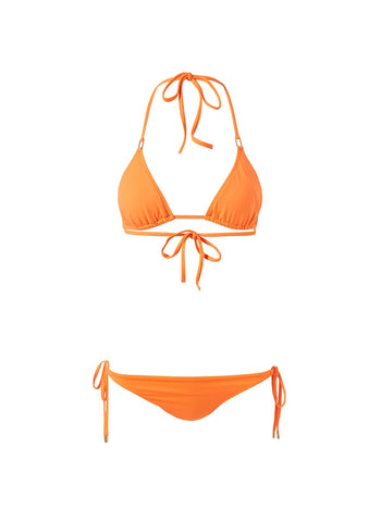 Melissa Odabash Cancun Orange Classic Triangle Bikini Bottom | Official ...