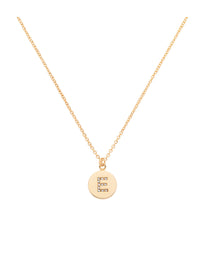 Gold Swarovski Letter 'E' Pendant