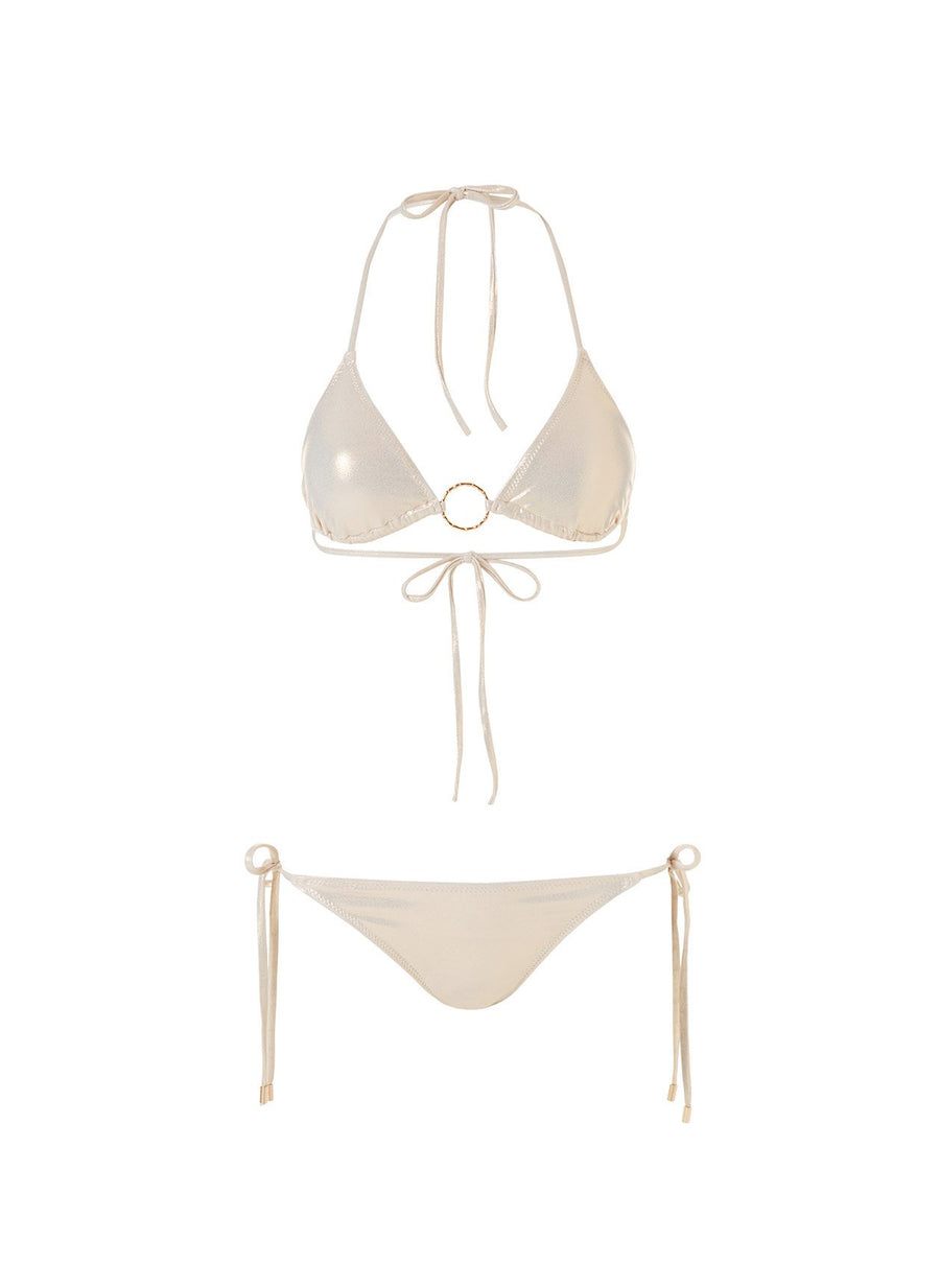 Miami Gold Classic Ring Trim Triangle Bikini 2020